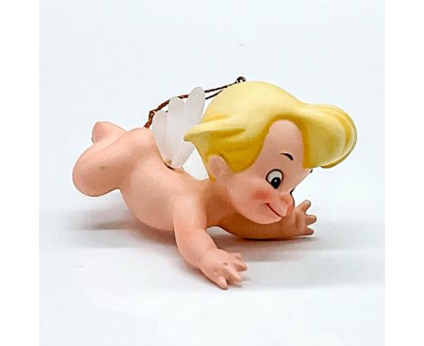 Porcelain figure with matte finish. Depicts Cupid from the 1940 animated musical anthology film, Fantasia. Walt Disney Collec
