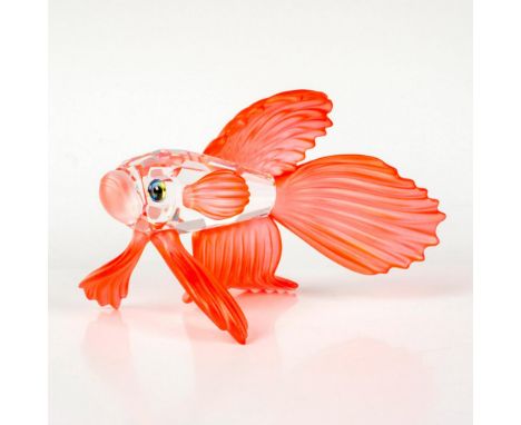 Part of the South Sea series and is made with red colored crystal fins. Swarovski etched backstamp. This item has its origina