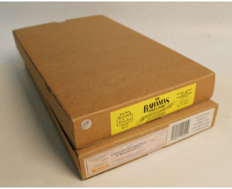 BRITAINS - TWO BOXED SETS, NO. 5391 THE UNITED STATES ARMY BAND OF WASHINGTON D.C. AND NO. 5187 BAHAMAS POLICE BANDBuyers - f