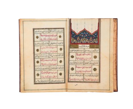 Ɵ Mawla Sal'a wa S'llim daima' abadan (a volume of Arabic Qasa'ida), 8 parts in one volume, in Arabic, illuminated manuscript