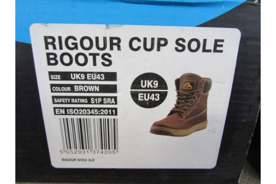 rigour work boots