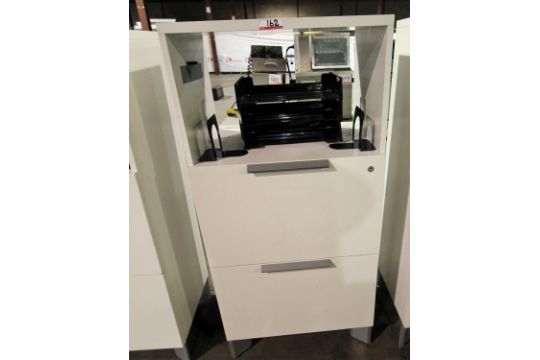 Option Of Lots 162 163 164 Teknion 16 X 24 X 50 H Universal 2 Drawer Lateral Filing Cab