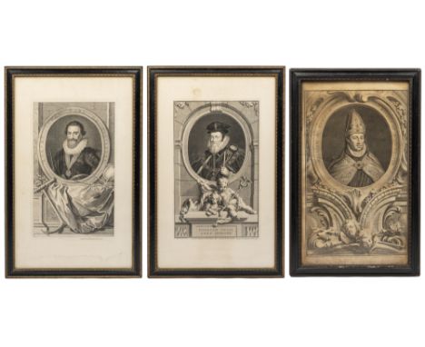 To comprise of William Cecil, Lord Burley; Robert Cecil, Earl of Salisbury; and William of Wykeham, Bishop of Winchester.37 x