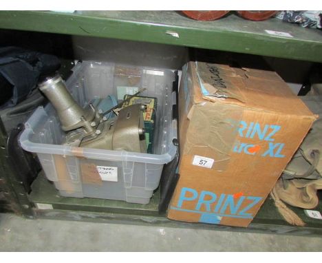 A projector and other photographic items