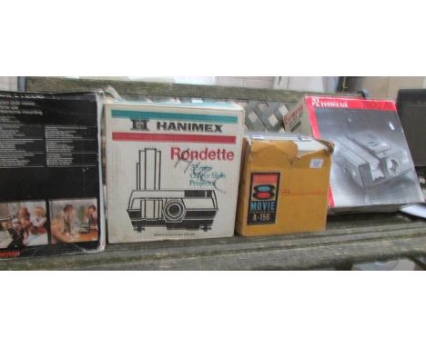 4 vintage projectors