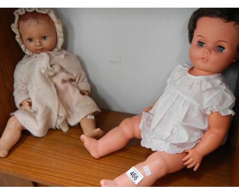 2 vintage dolls