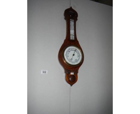 An oak barometer