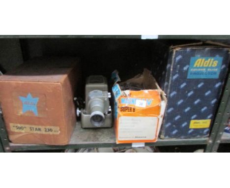 4 vintage projectors