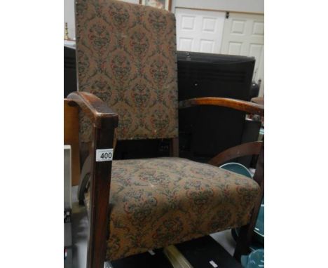A vintage arm chair