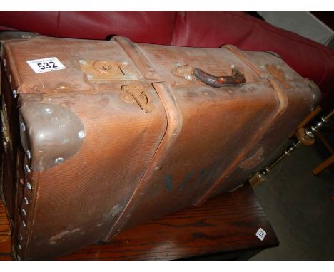 A vintage suitcase