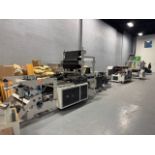 NEVER USED - SILSTAR GBCE-65LDPE BLOWN FILM GARBAGE BAG EXTRUSION LINE & BAG MAKING LINE
