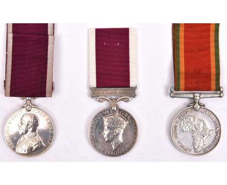 Army LS &amp; GC, Geo V (391508 Cpl F A Thornton The Royals - letters unevenly spaced in places) GVF; another: Geo VI Regular