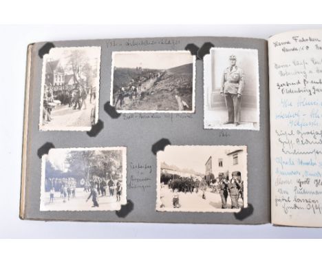 Third Reich Photograph Album of Female Labour Organisation (RADwj), Snap shoot photograph album covering pre-war years. Front