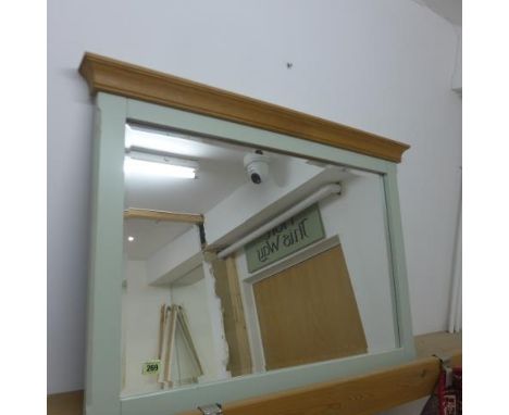 A painted wall mirror - 60cm x 90cm 