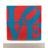 Robert Indiana. „Chosen Love (Blue on Red Love)“. 1995