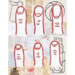 Donald Baechler. „SIX FINGERS“. 1993