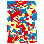 Imi Knoebel. „Rot Gelb Blau“. 1993 (4 Serigrafien)