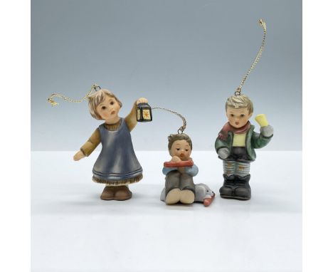 Matte finish. Adorable group of little children celebrating the holidays. Tallest piece dimensions: 1.5''L x 2.25''W x 3''H. 