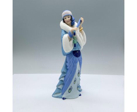 Finely decorated matte porcelain lady figurine with Lenox backstamp on the bottom. Issued: 1986Dimensions: 3"L x 3.75"W x 8.7