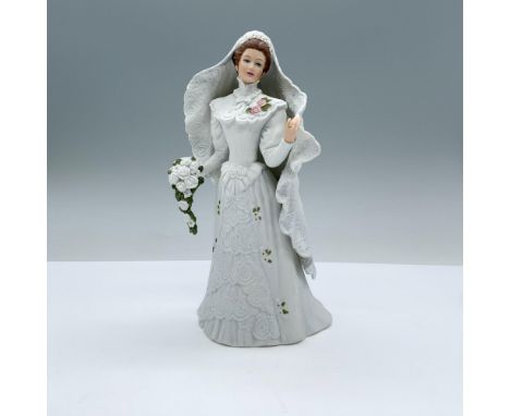 Finely decorated matte porcelain lady figurine with Lenox backstamp on the bottom. Issued: 1987Dimensions: 4.5"L x 5"W x 8.5"