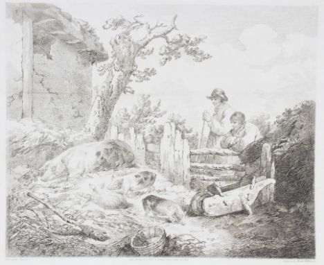 Thomas Williamson (English 1758-1817) The Young Dealer 1804 Etching and stipple engraving Sheet Size: 18.5 x 23.5 in. Unframe