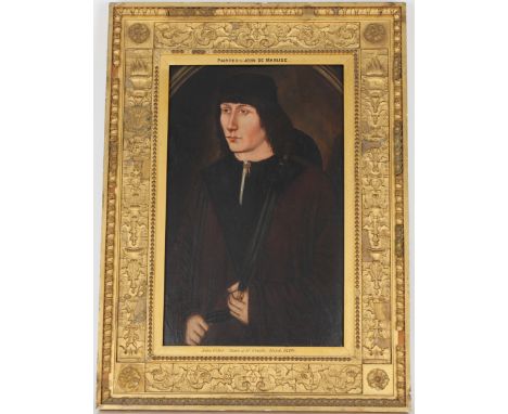 Jan Gossaert Mabuse (Netherlands, France, 1478 - 1532) Portrait of a young man, traditionally identified as John Colet, Dean 