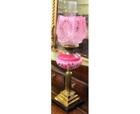 An oil lamp 