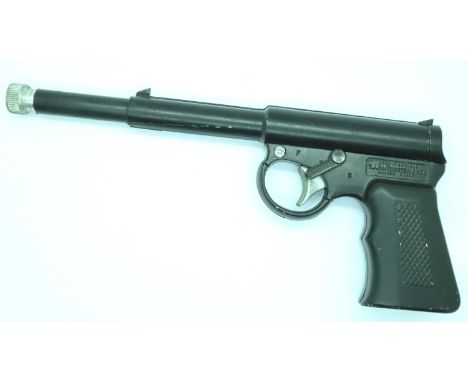 TJ Harrington &amp; Son 4.5 mm air pistol, The Gat, spring powered. P&amp;P Group 2 (£18+VAT for the first lot and £3+VAT for