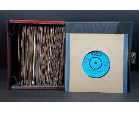 Vinyl - Soul / R&amp;B - 50 original 1960’s mainly UK 7” singles on Stax Records to include: Otis Redding x 9 (3 with Carla T
