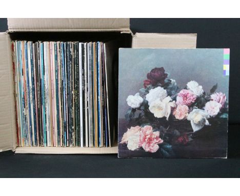 Vinyl - Approx 70 Rock &amp; Pop LPs to include New Order, Bob Marley x 4, The Police, Kraftwerk x 3 (including private press