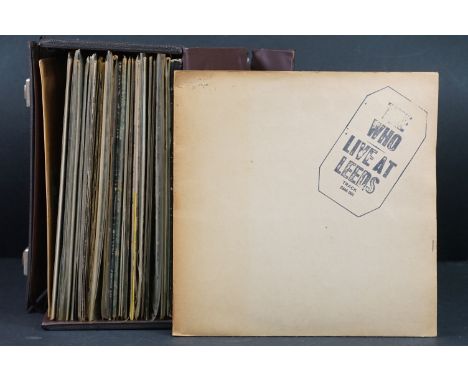 Vinyl - 21 The Who &amp; Members LPs and 1 box set to include Live At Leeds (black stamp with all inserts and poster), Direct