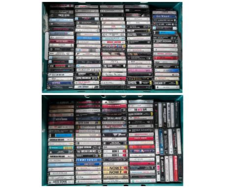 Cassettes - Approx 200 rock &amp; pop to include Bob Marley, Blondie, David Bowie, Prince, Madonna, John Lennon, Heart, Diana