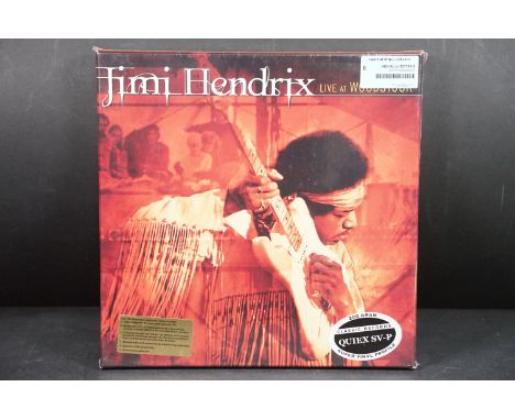 Vinyl / Box Set - Jimi Hendrix – Live At Woodstock, 3 LP and 7” box set on Classic Records / Experience Hendrix – RTH 2014, U