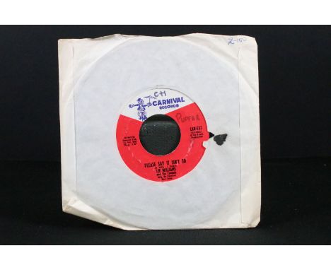 Vinyl - Northern Soul - Lee Williams And The Cymbals – It's Everything About You (That I Love) / Please Say It Isn't So 7” si