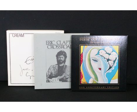 Vinyl / CD - Eric Clapton / Cream 3 box sets to include Cream (2658 142) 7 vinyl album set, Derek &amp; The Dominos The Layla