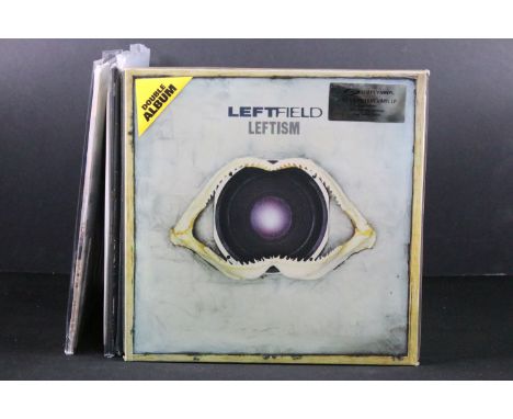 Vinyl - 4 Leftfield LP’s to include: Leftism (Simply Vinyl – SVLP 194, UK 2000 limited edition double) sealed. Rhythm And Ste