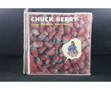Vinyl - 5 Chuck Berry LPs to include One Dozen Berrys (original US black Chess label), After School (original US black Chess 