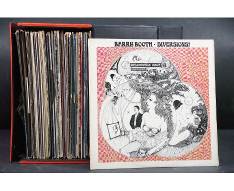 Vinyl - 44 Rock, Pop &amp; Soul LPs, 5 12" and 7 7" singles to include Barry Booth, Scott Walker x 2, Quincy Jones x 3, Micha