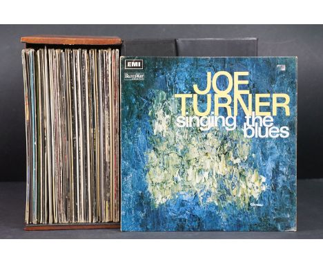 Vinyl - 45 Blues / Blues Rock LPs to include Joe Turner, Jimmy Rushing, Bill Broonzy, Jesse Fuller, Slim Harpo, Muddy Waters,