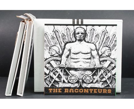 Vinyl - 3 The Raconteurs limited edition Third Man Records LP’s to include: Live In Tulsa (TMR-661, US 2020 triple albums, gr