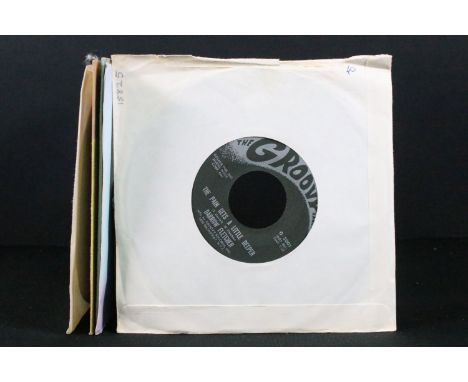 Vinyl - 5 US pressing Northern Soul / Funk 7” singles to include: Darrow Fletcher – The Pain Gets A Little Deeper / My Judgem