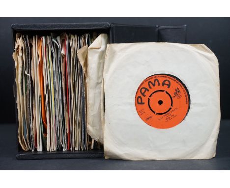 Vinyl - Over 50 Reggae, Punk, Rock &amp; Pop 7" singles to include Hugh Roy (PAMA), Barbara Jones (Bullet), Max Romeo (PAMA),