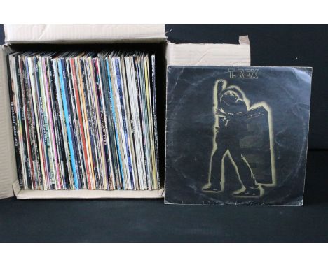 Vinyl - Over 80 Rock &amp; Pop LPs to include T-Rex, Eric Clapton, Marvin Gaye, Stevie Wonder, Madonna, Dr Who, Jimmy Ruffin,