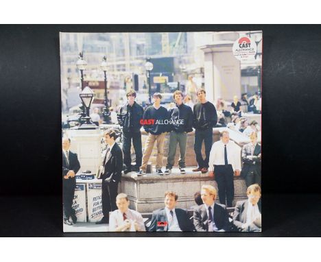 Vinyl - Cast – All Change double LP on Polydor Records – 529312-1, original UK 1995 gatefold sleeve with hype sticker, 12 pag