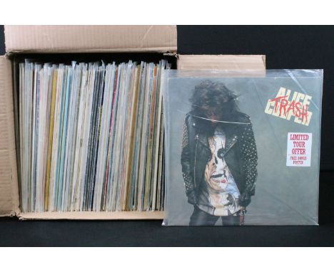Vinyl – Over 80 Rock &amp; Pop LPs to include Alice Cooper, David Crosby, Chuck Berry, Jerry Lee Lewis, Eric Clapton, Faces, 