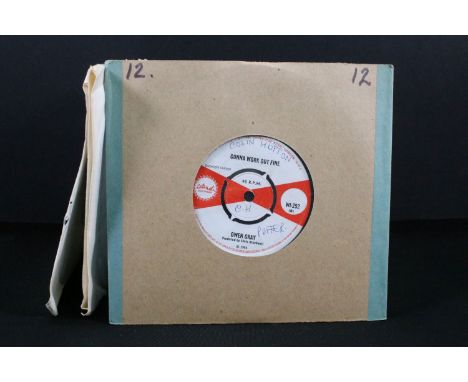 Vinyl - 4 Original 1st pressing UK pressing Reggae / Ska 7” singles to include:  Owen Gray – Shook, Shimmy And Shake (Island 