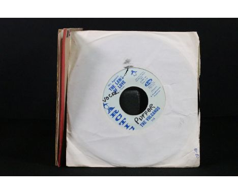 Vinyl - 5 US pressing Northern Soul / Funk 7” singles to include: The Volcanos – (It's Against) The Laws Of Love (Arctic Reco
