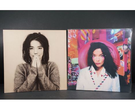 Vinyl - 2 Björk 1st pressing LP’s to include: Debut (One Little Indian – TPLP31, UK 1993) EX+, Post (One Little Indian – TPLP