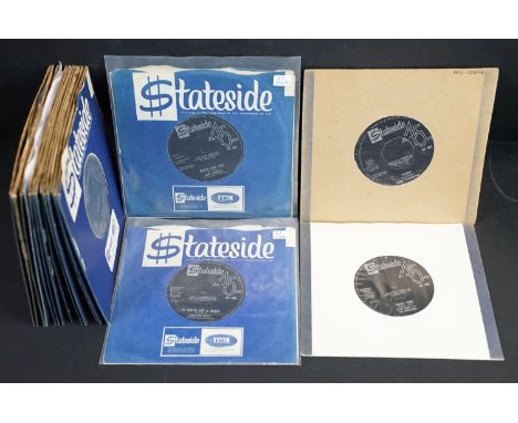 Vinyl - Soul / R&amp;B - 17 UK 1st pressing 7" singles on Stateside Records to include: Jimmy Witherspoon (SS 304), Gene Chan