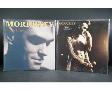 Vinyl - 2 Morrissey original UK 1st pressing albums to include: Your Arsenal (His Master's Voice – CSD 3790 / 077779979417, U